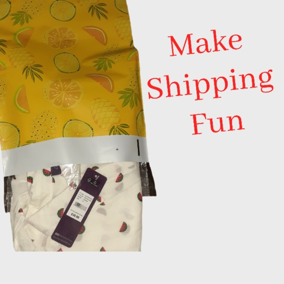 30 Poly mailers. Size 10x13 Yellow Pineapp… - Picture 6 of 7